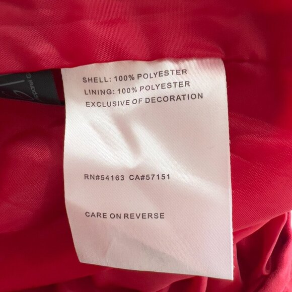 Houston Texans NFL Red Windbreaker Jacket Men's XL - Picture 9 of 10